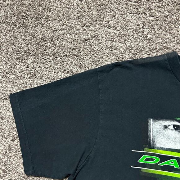 Vintage Dale Jr Shirt Mountain Dew Nascar Racing Graphic Tee y2k 2007 Black - Picture 8 of 12